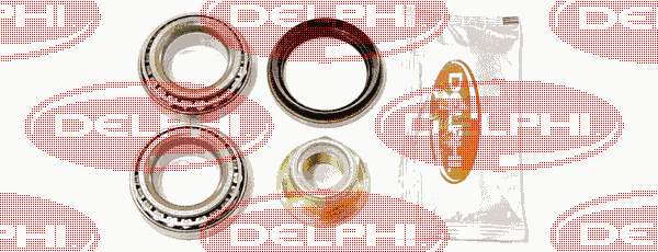 Cojinete de rueda trasero BK476 Delphi