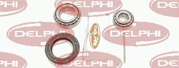 BK411 Delphi cojinete de rueda trasero