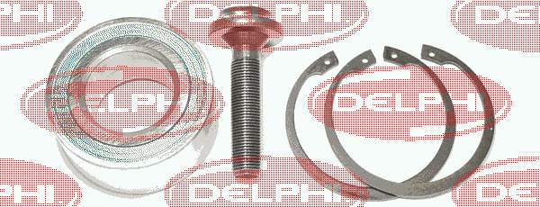 BK409 Delphi cojinete de rueda delantero/trasero