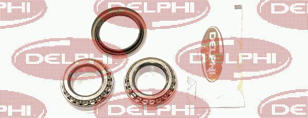 BK432 Delphi cojinete de rueda trasero