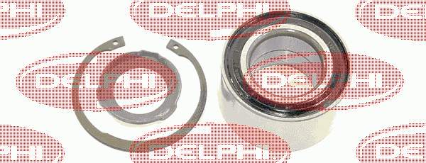 BK414 Delphi cojinete de rueda trasero
