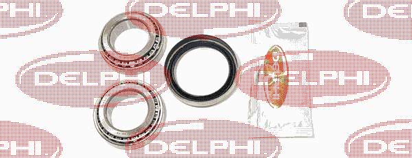BK552 Delphi cojinete de rueda trasero