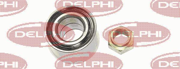 BK560 Delphi cojinete de rueda trasero
