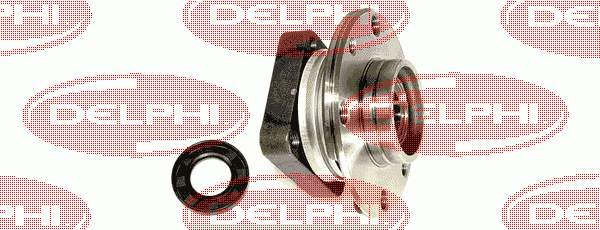 BK527 Delphi cubo de rueda trasero