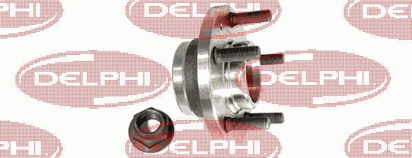 BK520 Delphi cubo de rueda delantero