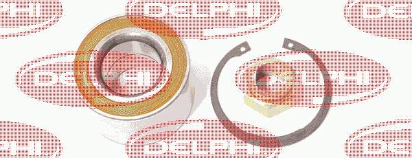 Cojinete de rueda trasero BK517 Delphi