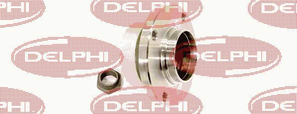 BK1273 Delphi cubo de rueda trasero