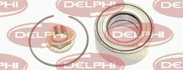 BK1274 Delphi cojinete de rueda delantero/trasero
