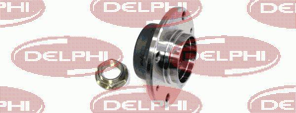 BK1304 Delphi cubo de rueda trasero