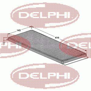 TSP0325015 Delphi filtro habitáculo