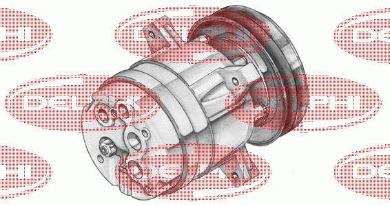 Compresor de aire acondicionado TSP0155002 Delphi