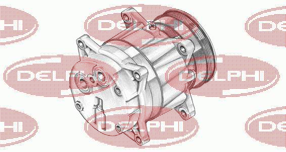 TSP0155022 Delphi compresor de aire acondicionado