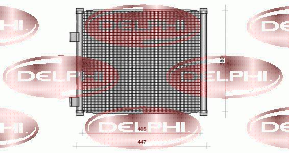 TSP0225111 Delphi condensador aire acondicionado