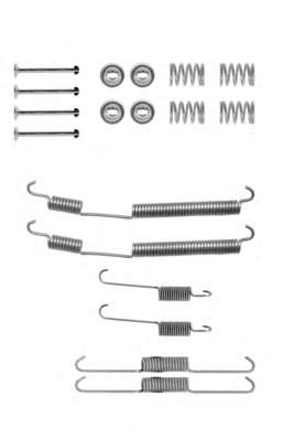 Juego de reparación, pastillas de frenos BBK6146 Borg&beck