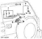 Limpiaparabrisas de luna trasera Toyota Yaris SP90