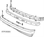 Refuerzo parachoque delantero Suzuki Vitara ETJA
