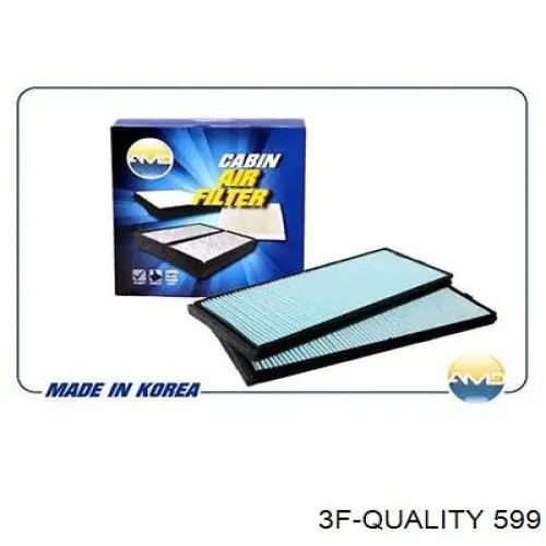 599 3F Quality filtro habitáculo