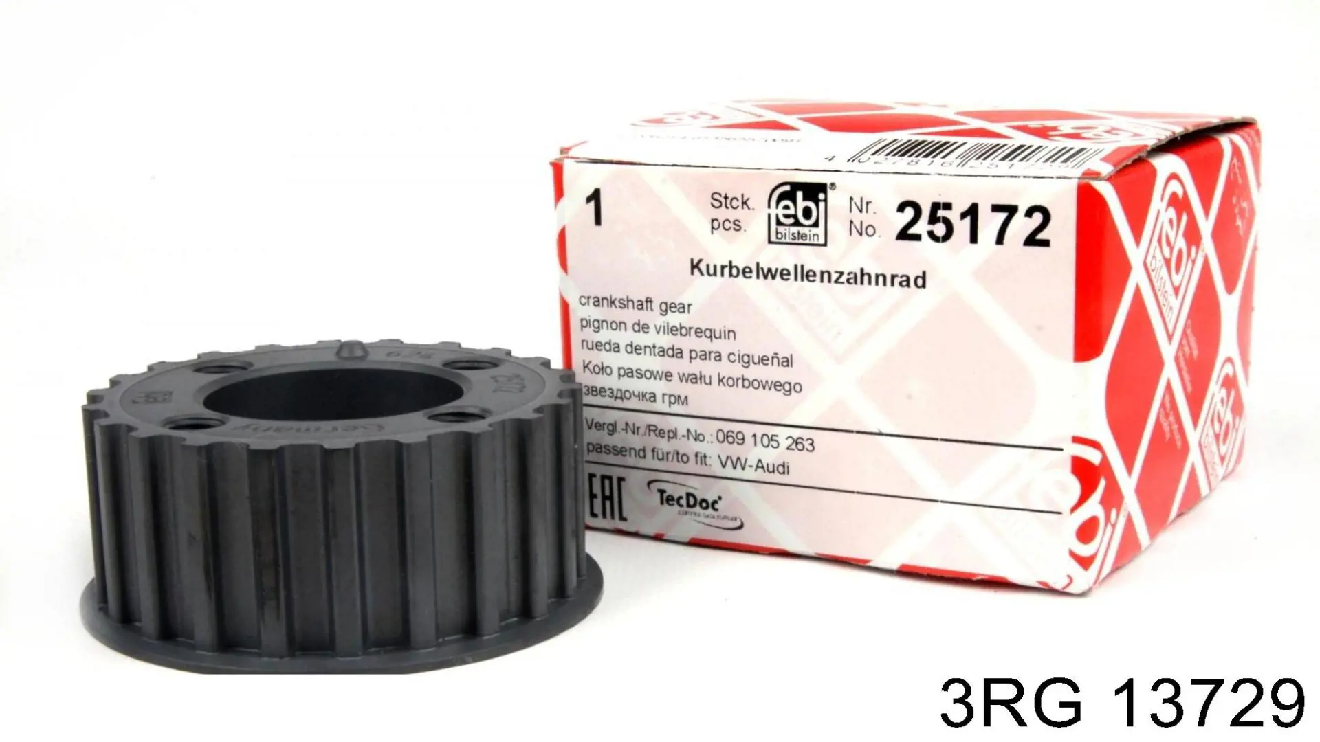 Piñón del cigüeñal 3RG 13729 precio, desde 12,66 EUR