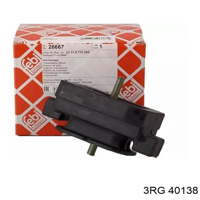 40138 3RG Soporte de caja de velocidades