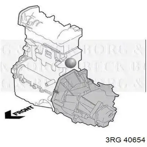 Soportes de motor trasero 3RG 40654 precio, desde 17,13 EUR