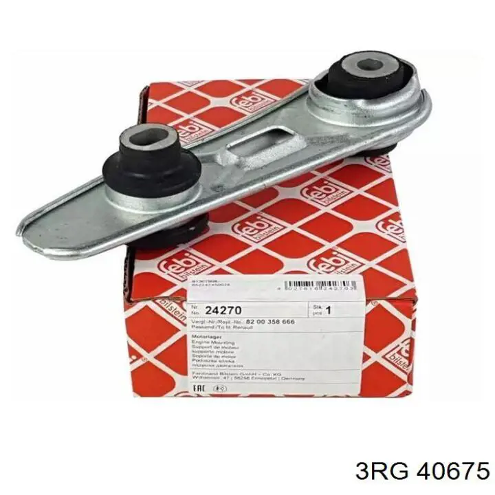 Cojín del motor (soporte) superior derecho 3RG 40675
