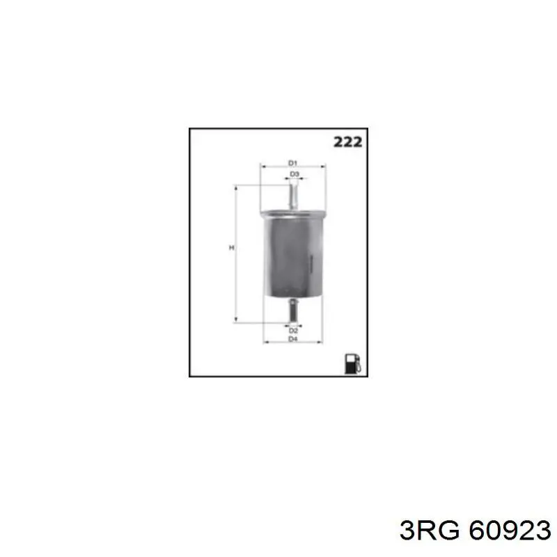 Buje de barra estabilizadora delantera, juego 3RG 60923 precio, desde 50,26 EUR