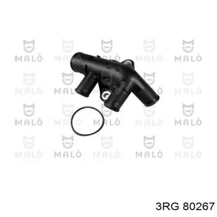 Brida del sistema de refrigeración (triple unión) 3RG 80267 precio, desde 5,35 EUR