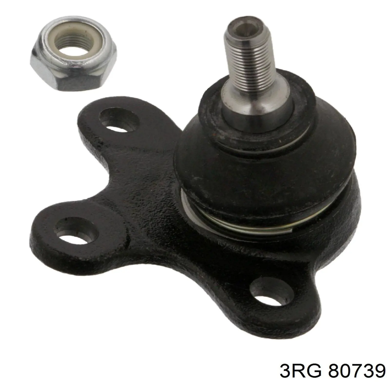 80739 3RG brida del sistema de refrigeración (triple)