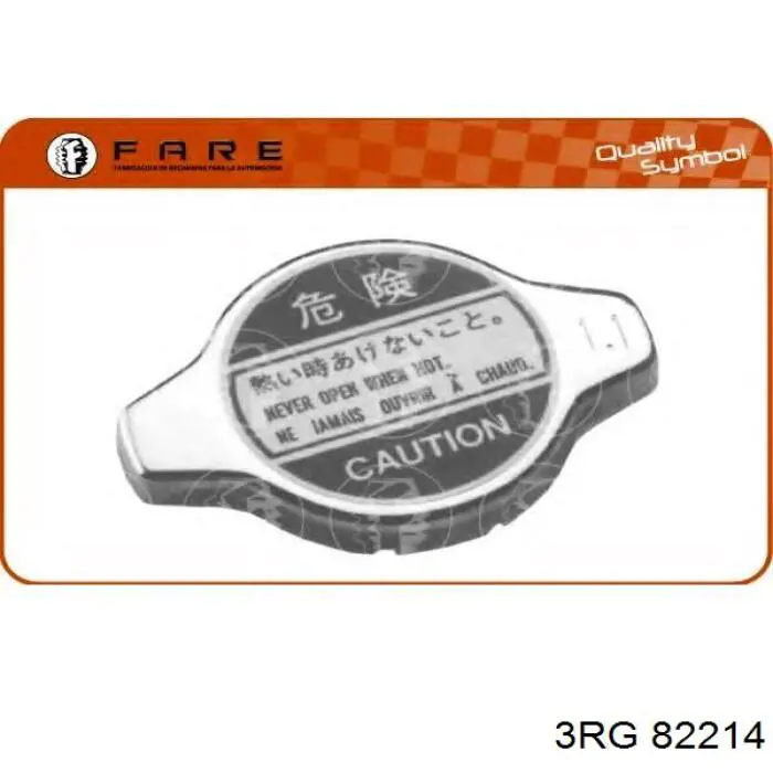 Tapa de radiador 3RG 82214