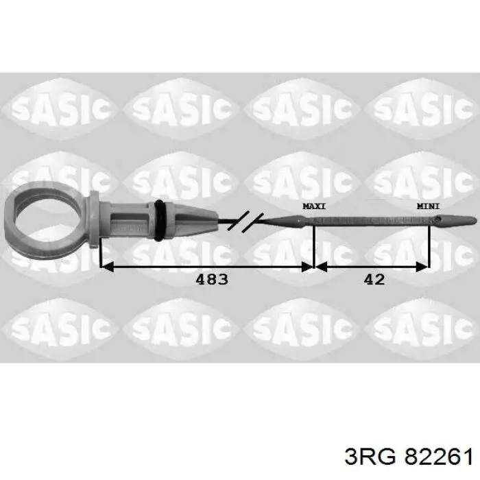 82261 3RG Medidor de aceite