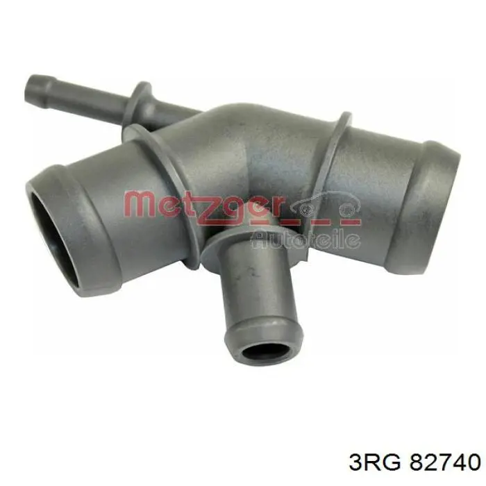 82740 3RG Brida del sistema de refrigeración (triple unión)