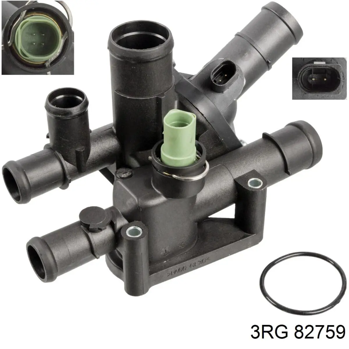 82759 3RG Caja del termostato