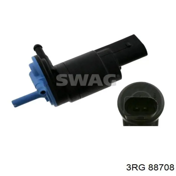Bomba-motor de limpiaparabrisas delantero/trasero 3RG 88708 precio, desde 9,85 EUR