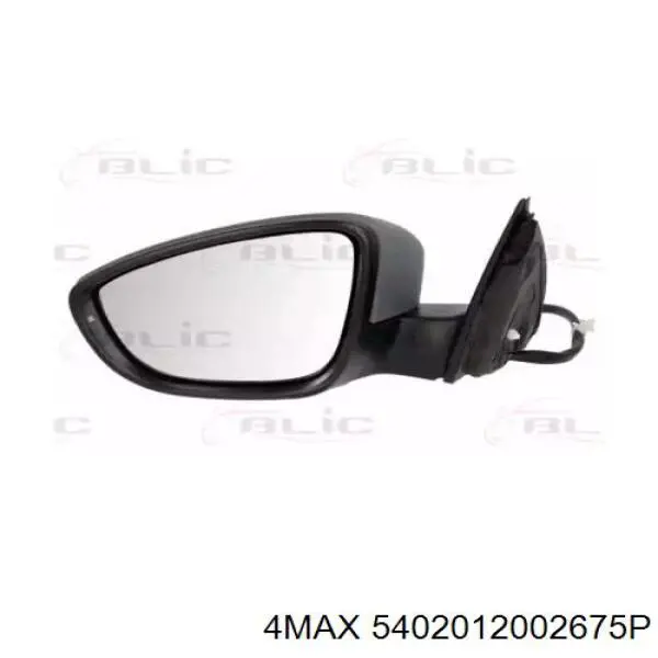 Comprar 3AB857507K9B9 VAG Carcasa interior del espejo retrovisor izquierdo