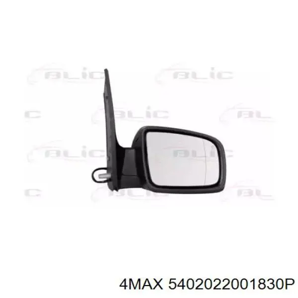 Comprar A6398100919 Mercedes Espejo de retrovisor derecho