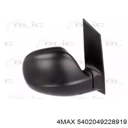 Comprar A6398109916 Mercedes Espejo de retrovisor derecho
