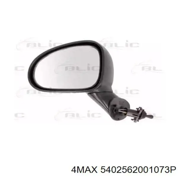 Espejo de retrovisor izquierdo 0905M01 Depo/Loro/Abakus