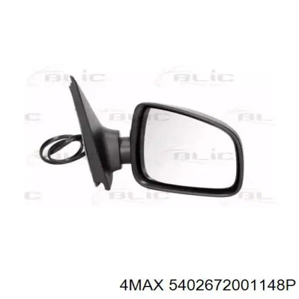 5402-67-2001148P 4max espejo retrovisor derecho