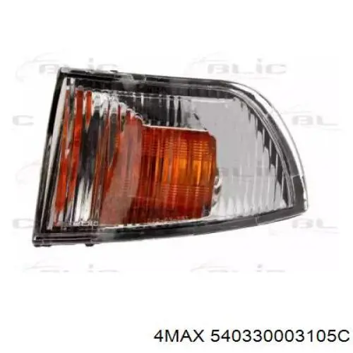 540330003105C 4max luz intermitente de retrovisor exterior izquierdo