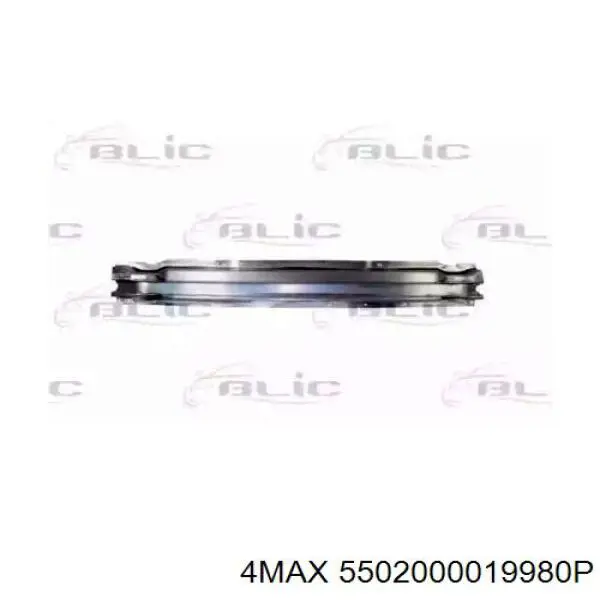Comprar 5502000019980P 4max Refuerzo parachoques trasero