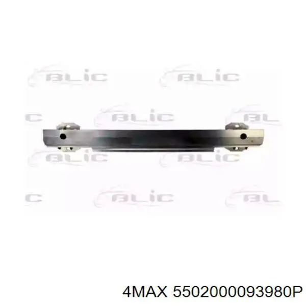 5502-00-0093980P 4max refuerzo paragolpes trasero