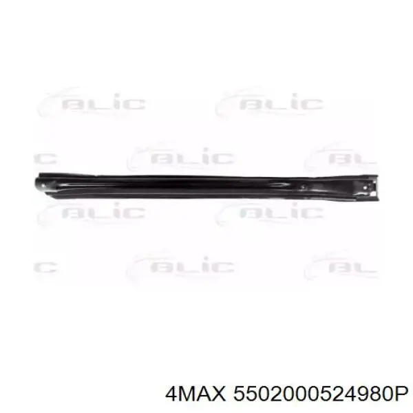 5502-00-0524980P 4max refuerzo paragolpes trasero