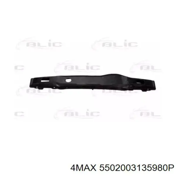 866312L000 Hyundai/Kia Refuerzo de parachoques trasero