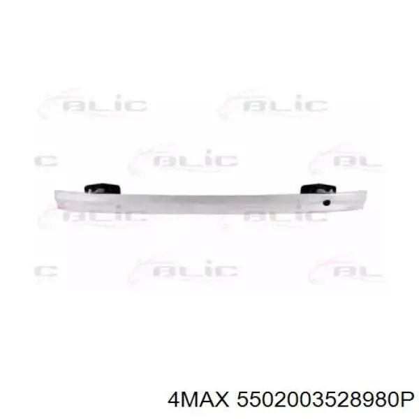 Refuerzo de parachoques trasero 4max 5502003528980P precio, desde 144,72 EUR
