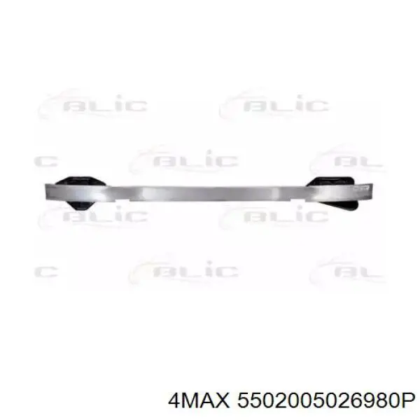 5502005026980P 4max refuerzo parachoques trasero