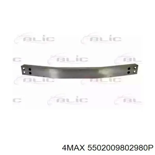 5502-00-9802980P 4max refuerzo paragolpes trasero