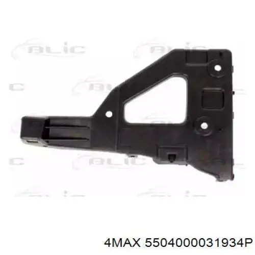 5504000031934P 4max soporte de parachoques delantero exterior derecho