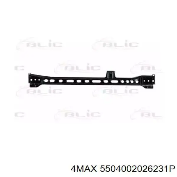 5504-00-2026231P 4max soporte de radiador inferior (panel de montaje para foco)