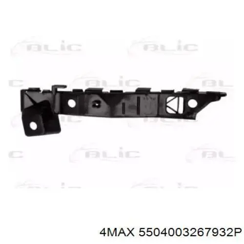 Comprar 865141H500 Hyundai/Kia Soporte exterior derecho del parachoques delantero