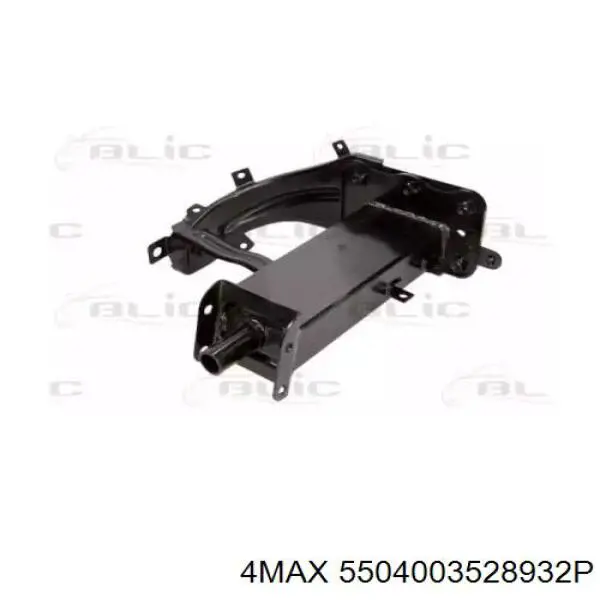 A2116200895 Mercedes Soporte de parachoques delantero derecho